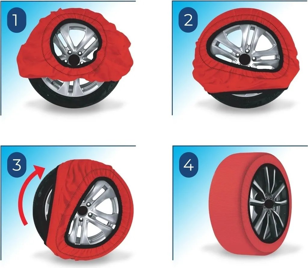 Catene da Neve in Tessuto DAC 265/45 R20 Active 3D XXL Omologate - 7