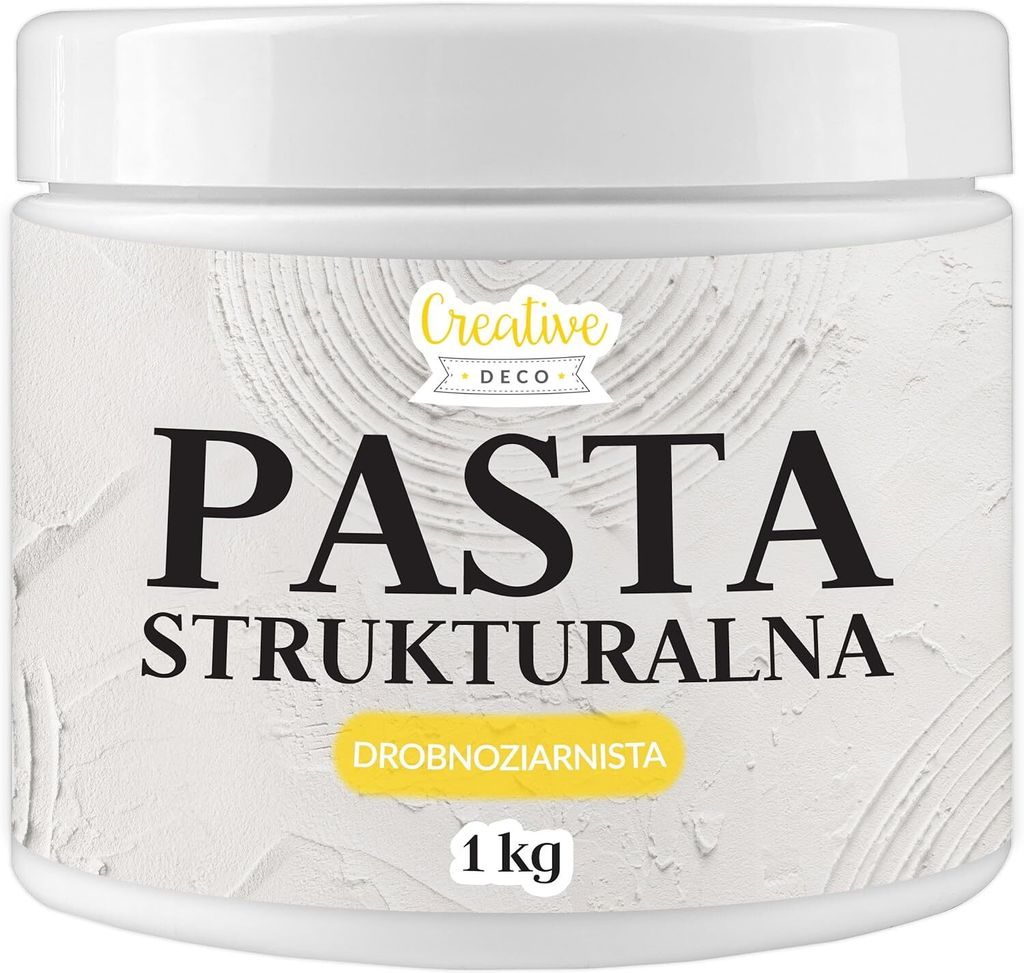 Creative Deco Pasta Strukturalna 1 kg | Drobnoziarnista | Zdjęcie produktu 