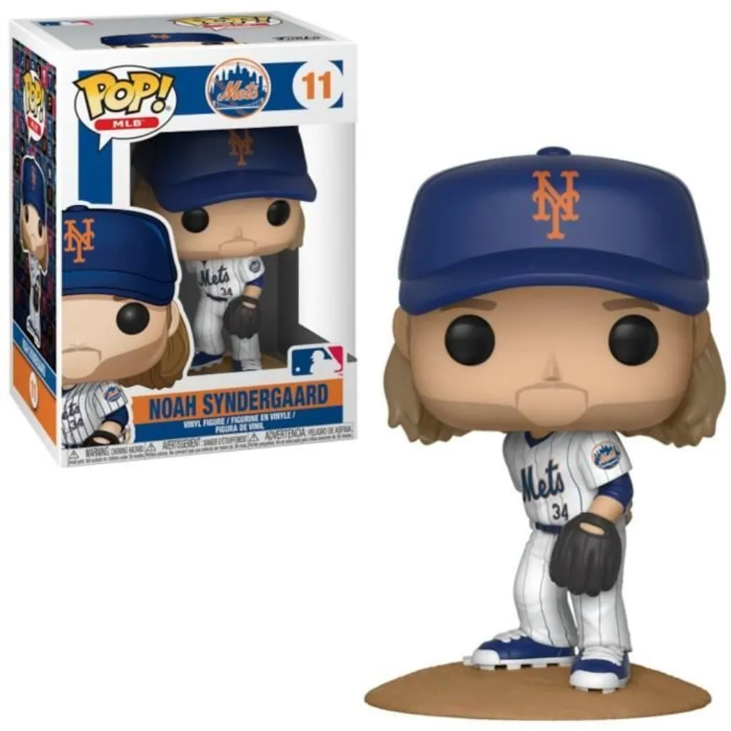 Figurine Funko Pop ! MLB Noah Syndergaard New York Mets n°11 Vinyle
