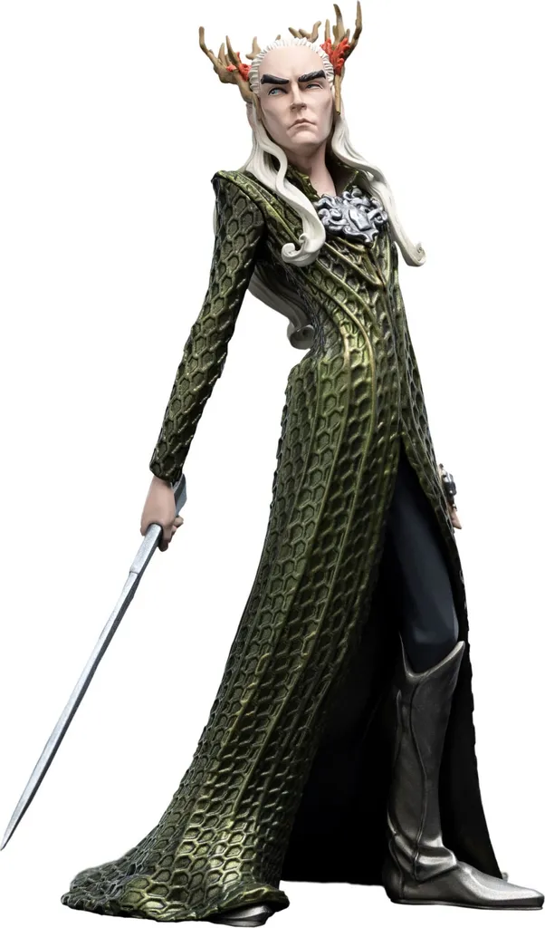 Décoration Bureau Hobbit : Figurine Thranduil Mini Epics Weta 18cm