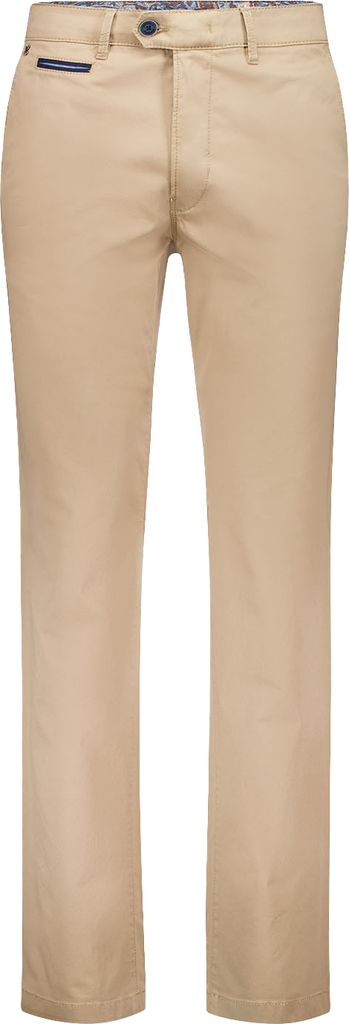 Gardeur Baumwollhose beige uni Baumwolle