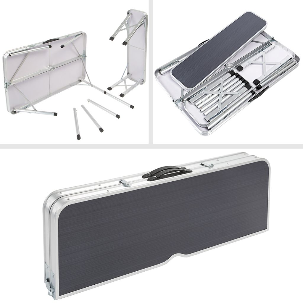 CASARIA® Klapptisch Wetterfest Höhenverstellbar Produktbild 3