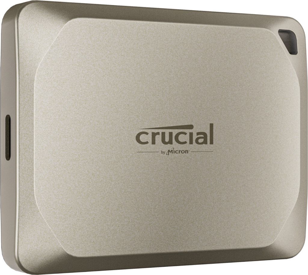 Crucial X9 Pro, 2 TB, USB Typ-C, 3.2 Gen 2 (3.1 Gen 2), 1050 MB/s, 10 Gbit/s, Beige