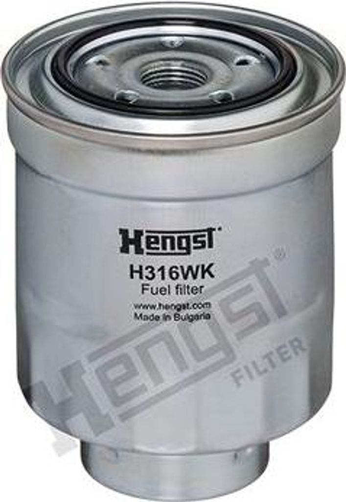 HENGST FILTER H316WK Kraftstofffilter OE 2339026140 kompatibel mit Verso, Land Cruiser, Corolla, Avensis, Auris
