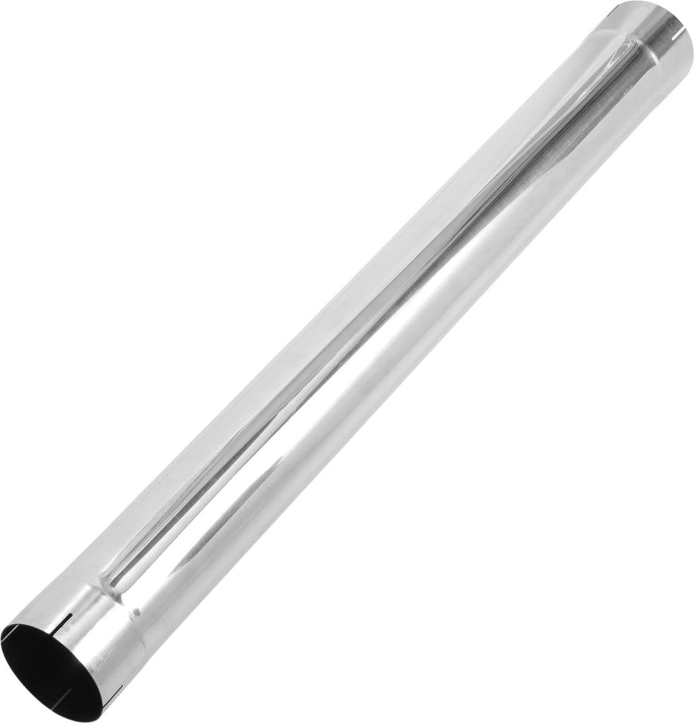 76mm 3" OD Edelstahl Gerade Mandrel Abgasrohr Rohr 30" Länge DIY Benutzerdefinierte Auto Modifizierte Rohrleitung Rohr Oberflächenpolitur Silberton