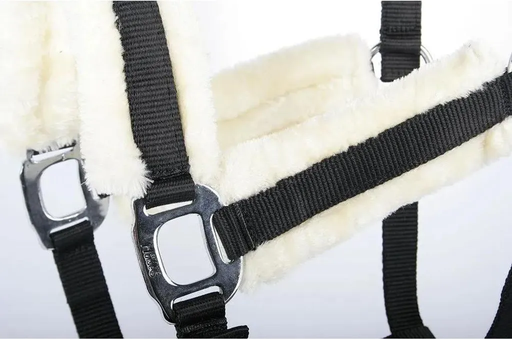 Set Cavezza Harry's Horse Soft e Corda Guinzaglio Beige Cob | Qualità Top - 2
