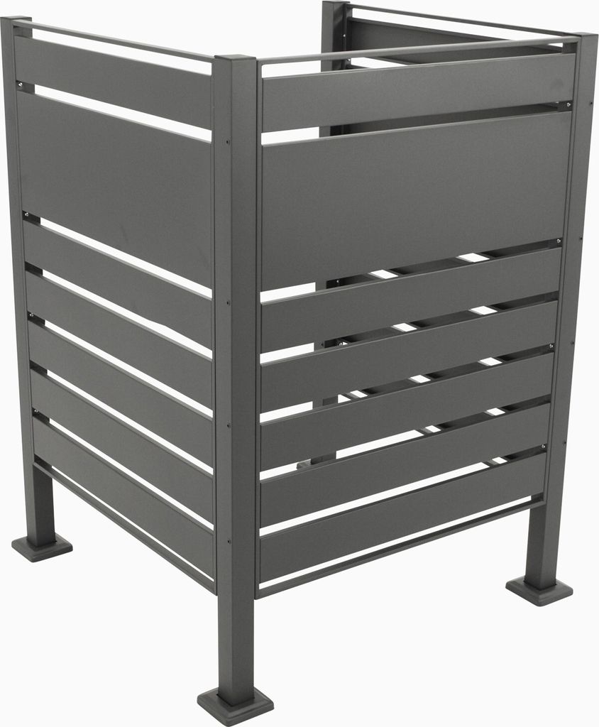 DEGAMO Sichtschutz  LÜBECK für 1 Mülltonne, 85x85x120cm, Produktbild 