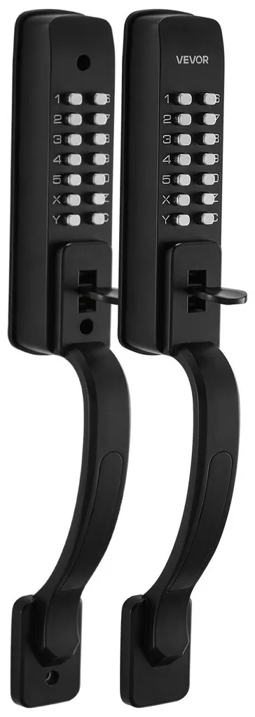 Serrure à code mécanique anti oubli de clé pour portillon extérieur - 9