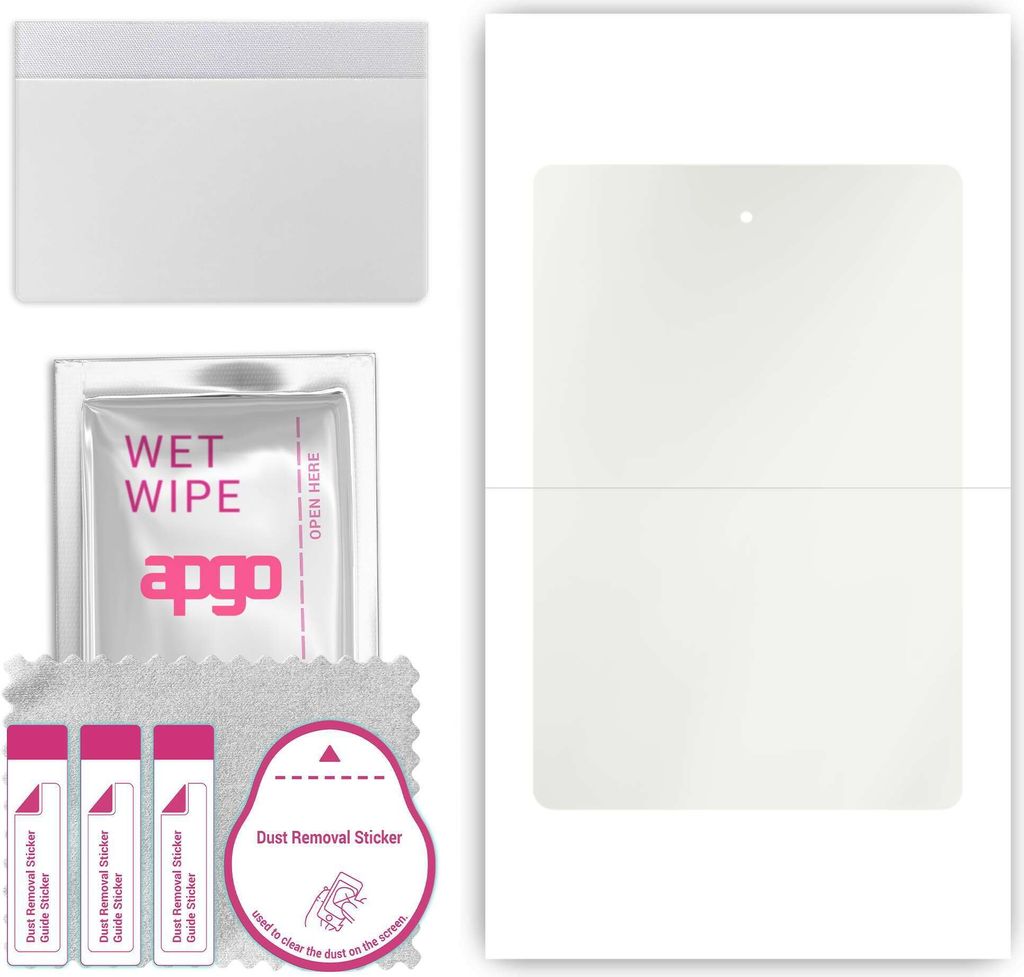 apgo Hydrogel Schutzfolie, Matt, kompatibel mit Teclast P80h, flexibele Displayschutzfolie, Folie mit Positionierhilfe, Anti-Fingerprint, kratzfest...