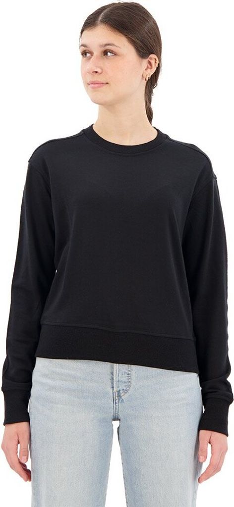 Icebreaker Crush Ii Merino Sweatshirt Schwarz L Frau Schwarz L