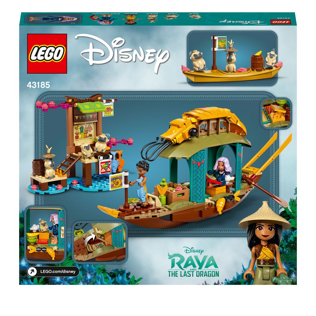 LEGO 43185 Disney Princess Bouns Boot Spielzeug mit 2 Produktbild 9