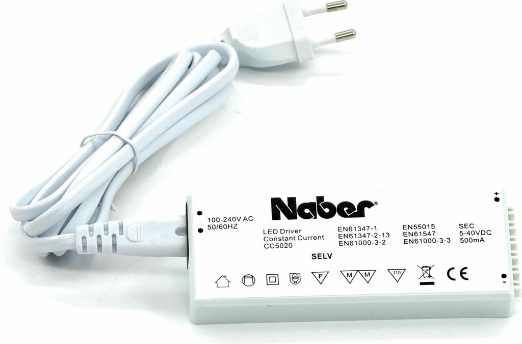 NABER LED Konverter 18, weiß Produktbild 