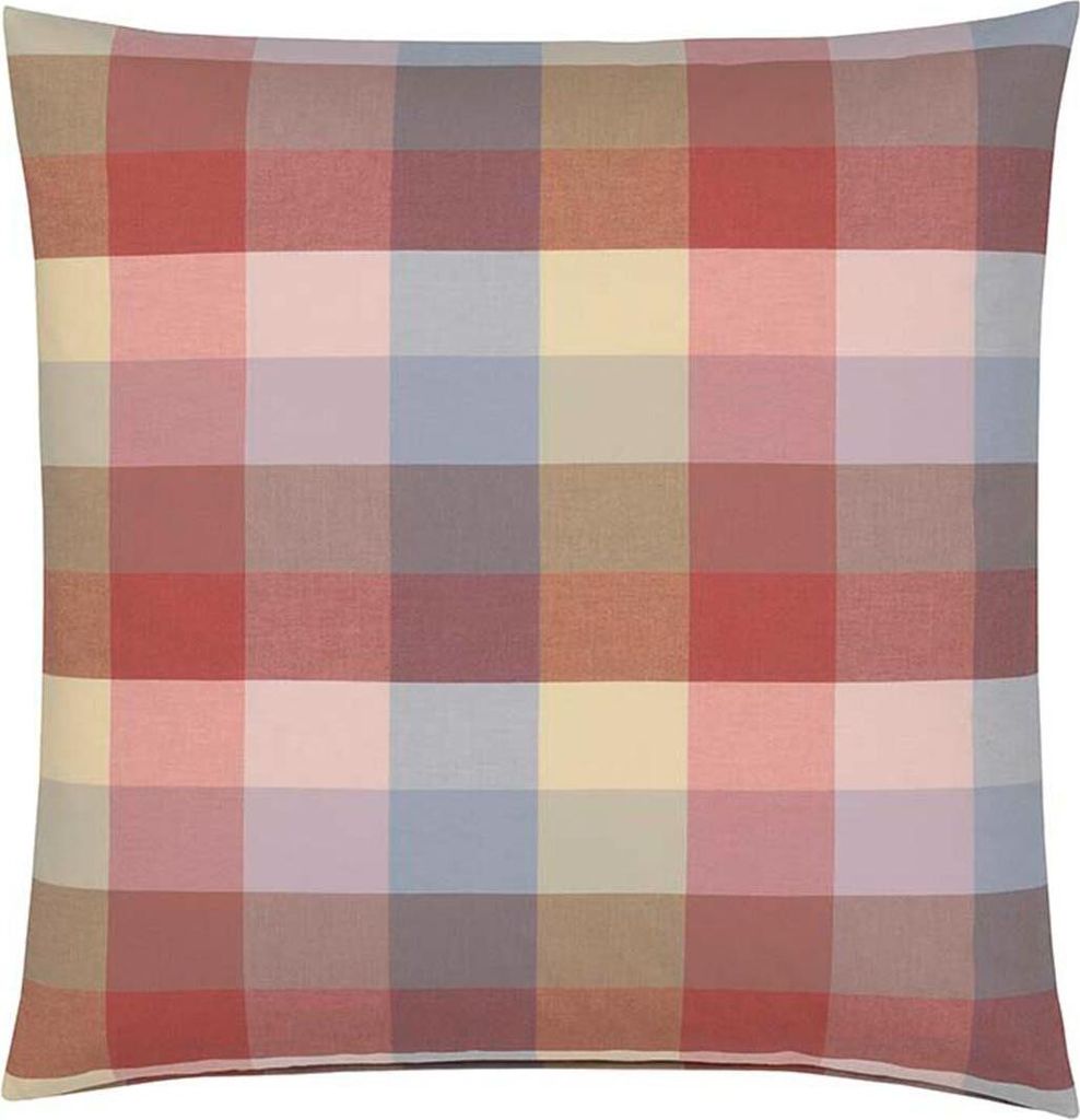 elegante Soft-Flanell Bettwäsche Hamilton rouge Kissenbezug einzeln 80x80 cm