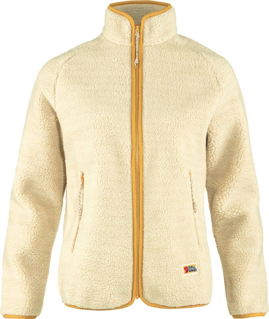 FJÄLLRÄVEN Vardag Pile Fleece W Chalk White M