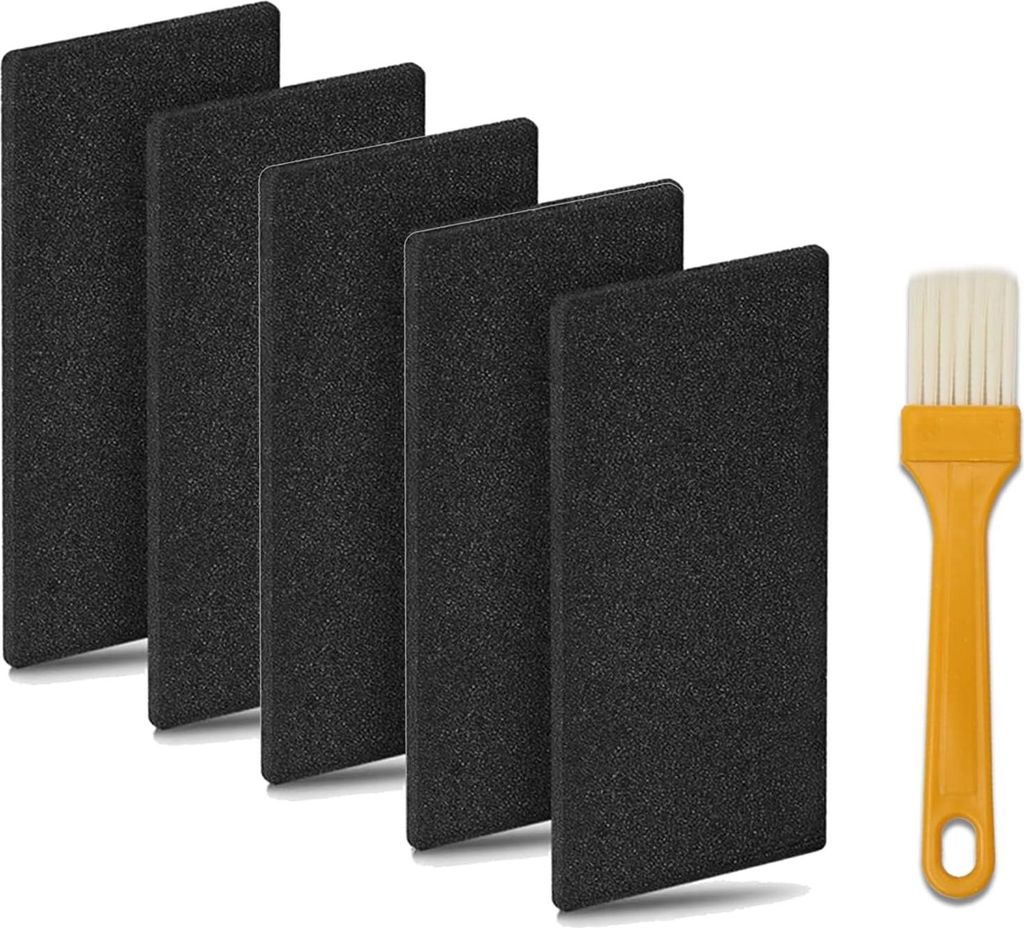 Filtermatten für Trockner - universell - Packung mit 5 - 225 x 107 x 8 mm