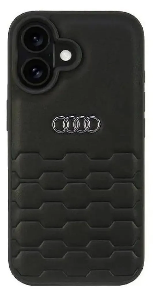 Cover Audi iPhone 16 Rigida Nera - Design e-Tron GT Exclusive