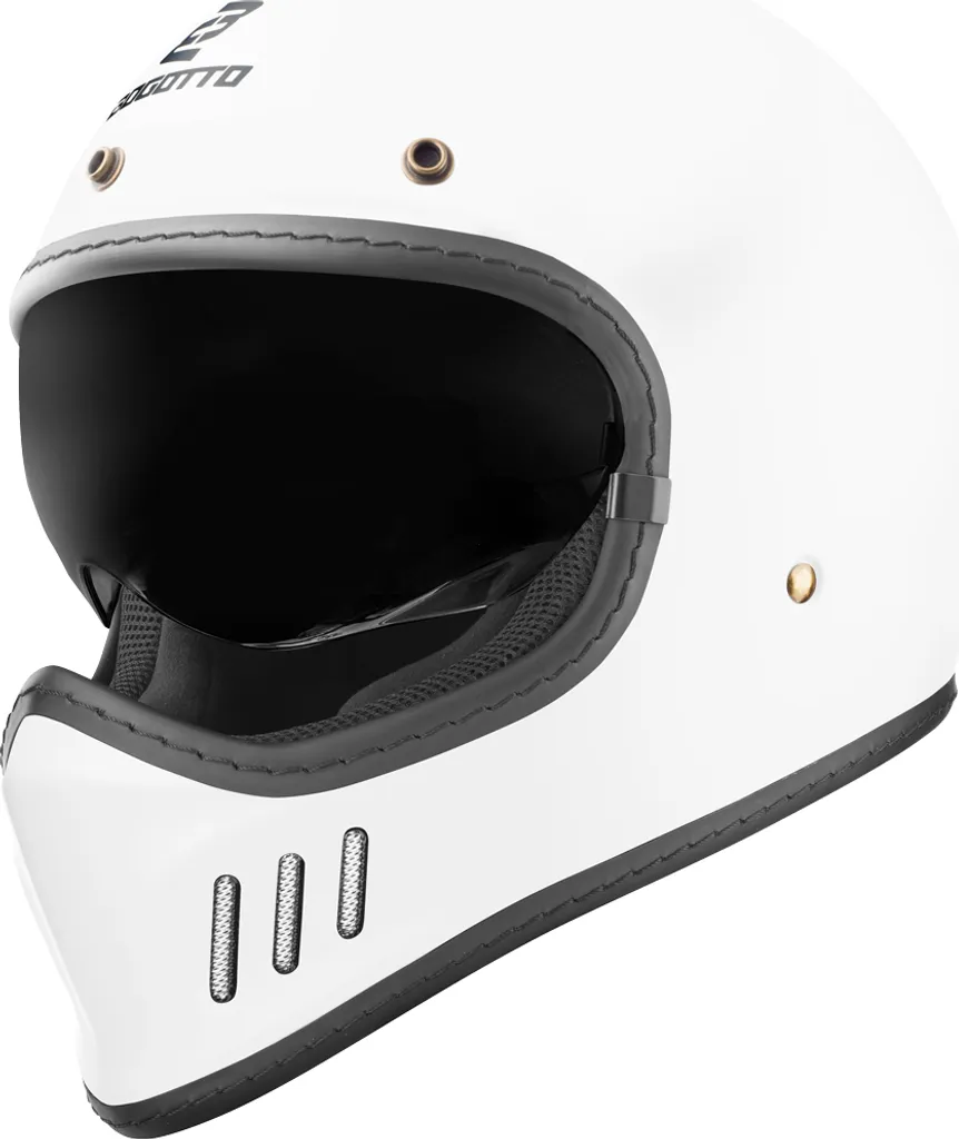 Specifiche Casco Bogotto FF980 Bianco Opaco L - Protezione Certificata