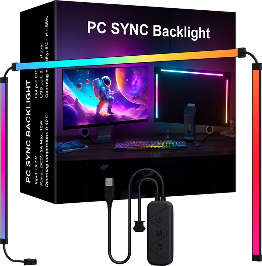 32-calowa taśma LED RGB Phantom Wyświetlacz Ambiance Rytm Zdjęcie produktu 