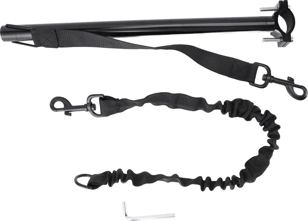 Kit laisse pour promener son chien à vélo en toute sécurité 45cm