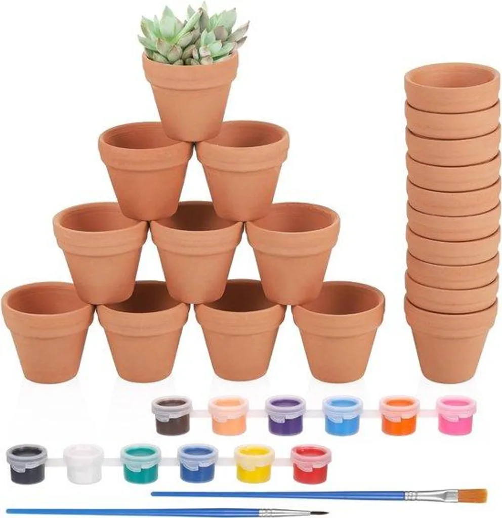 Pots en terre cuite avec peinture : la solution clé en main pour créer DIY