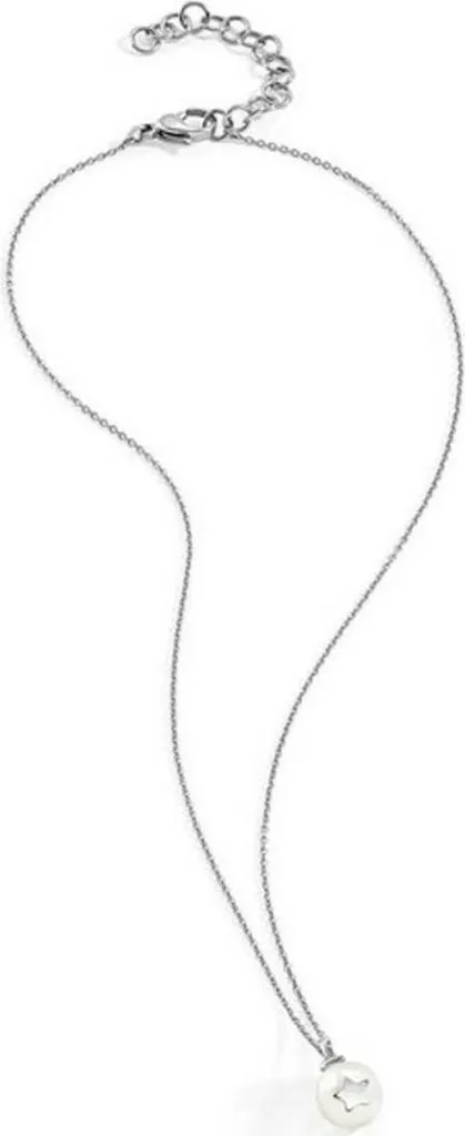 Pendente Morellato SACQ02 Donna Acciaio Argentato e Perla 45 cm