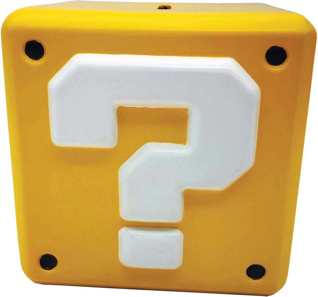 Spardose Super Mario Fragezeichen für Kinder - Super Mario Produktbild 
