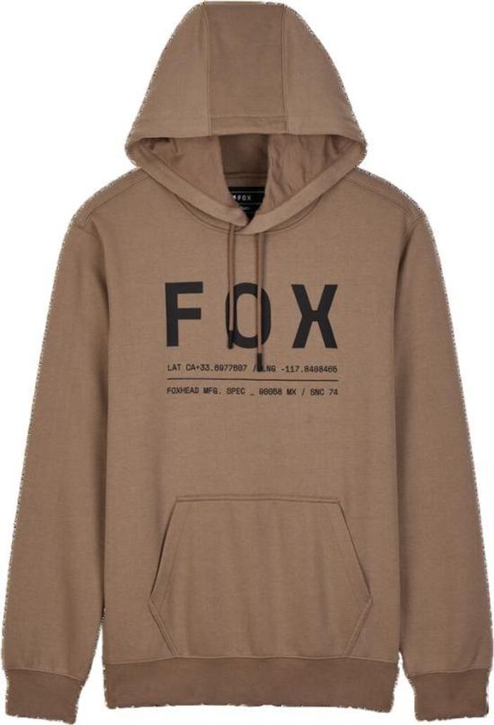 SWEATSHIRT FOX Non Stop Fleece Po - braun - M