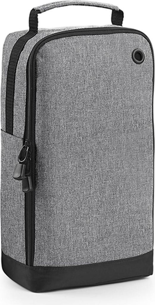 BagBase BG540 | Athleisure Sports Shoe / Accessory Bag | 19 x 35 x 12 cm - Farbe: Grey Marl - Größe: 19 x 35 x 12 cm