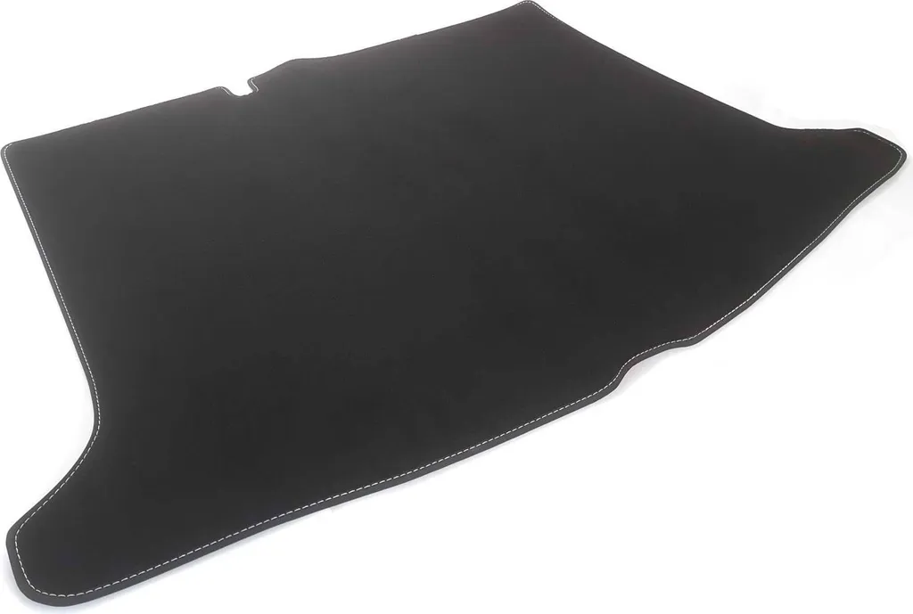 Protezione Bagagliaio VW ID3 ID.3 Nero Velours Cuciture Argento