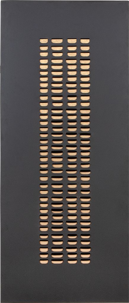 Casablanca by Gilde Wandrelief rechteckig Torus schwarz H. 120 cm, 84317