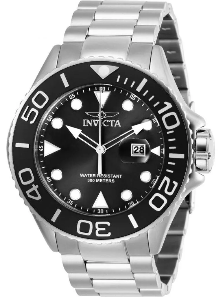 Montre Etanche 300m Grand Diver Quartz 28765 - Lunette Rotative et Date