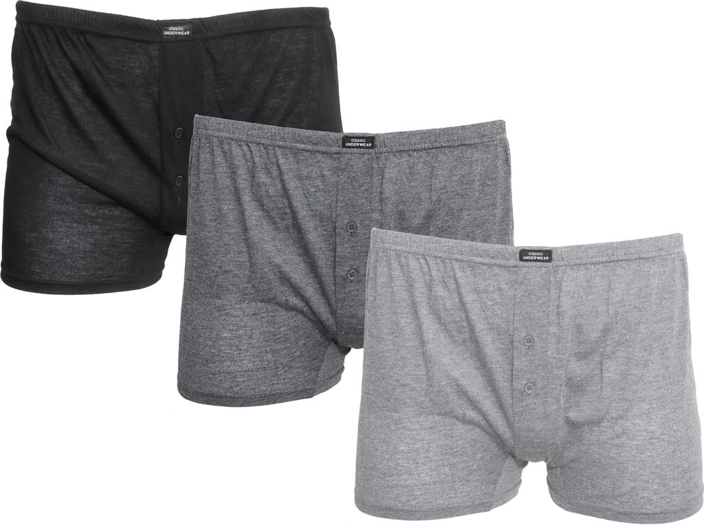 Pánské boxerky Tom Franks, jednobarevné, balení 3 ks 557 Obrázek produktu 