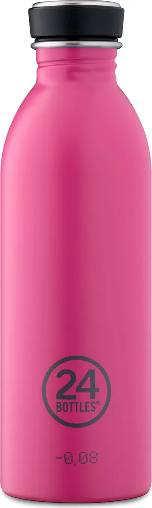 24Bottles Borraccia Palestra 500ml Rosa - Leggera e Resistente Inox