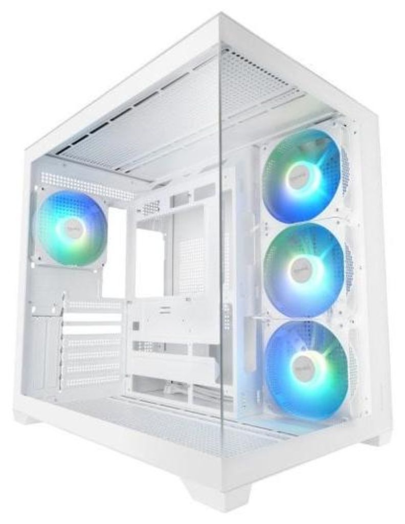 Mars Gaming MCV5W, Midi Tower, Weiß, ATX, micro ATX, Produktbild 