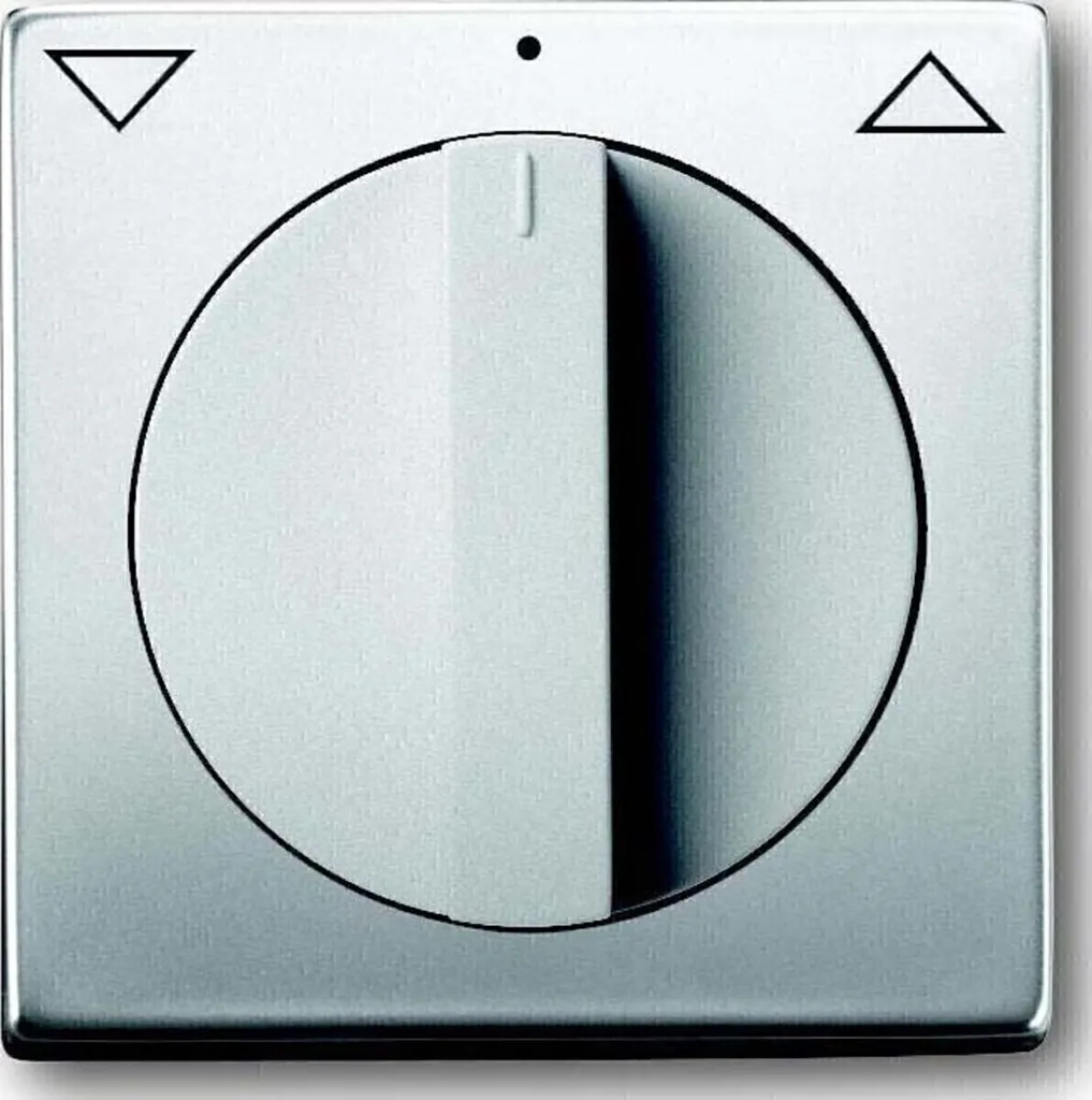 Disque central inox Busch-Jaeger 1740-866 pour installation de bureau