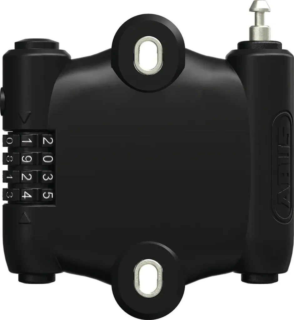 Antivol Abus 2504/90 en Acier Cémenté de 90 cm Haute Résistance Noir