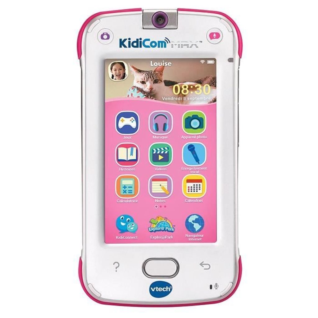 VTech KidiCom Max Rose, Kinder-Laptop, 4 Jahr(e), 375 g Produktbild 