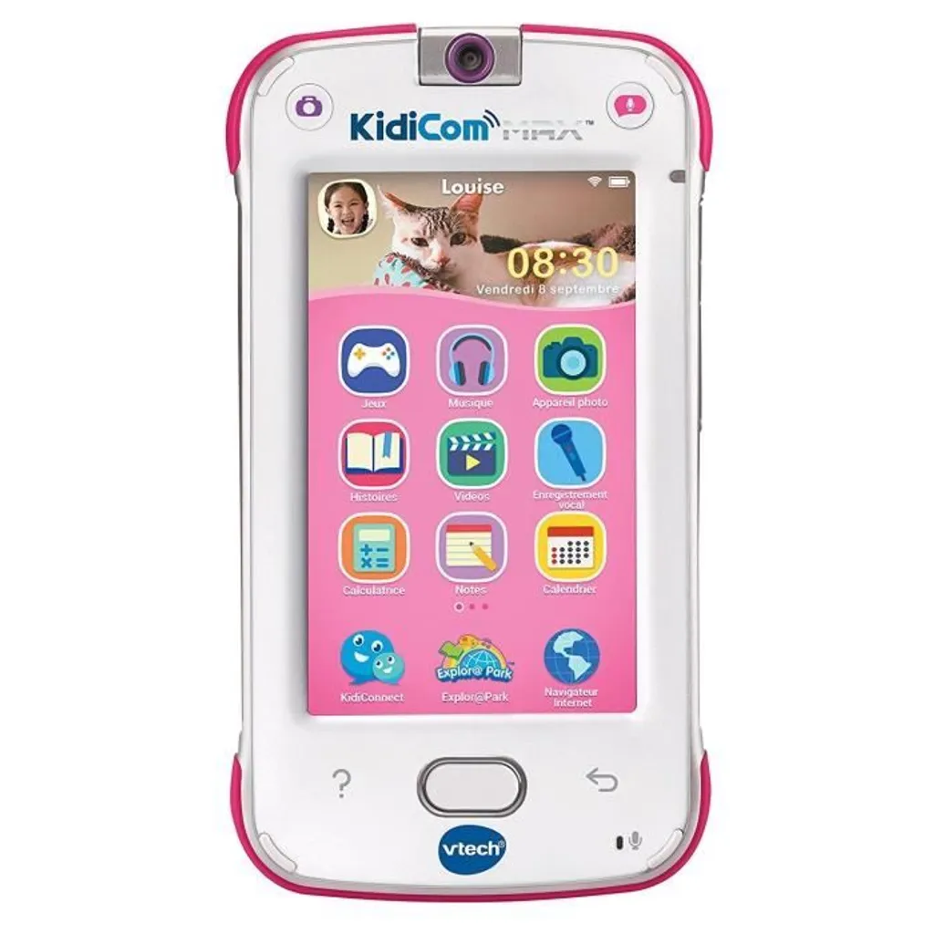 KidiCom Max Rose VTech : Le Smartphone Enfant Sans Risque dès 4 Ans