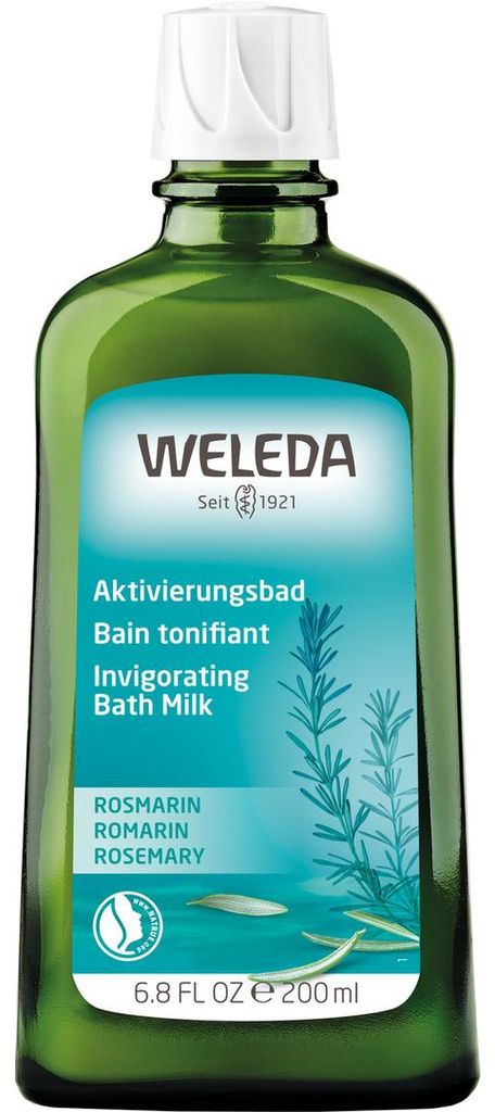 ROSMARIN-BADEMILCH ECO 200 ml – WELEDA Produktbild 