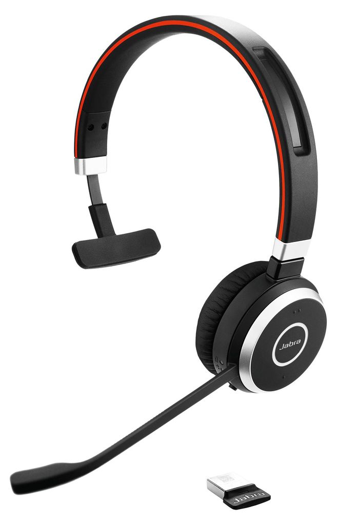 Jabra Evolve 65 MS Mono USB (cuffia overhead), connessione Immagine del prodotto 