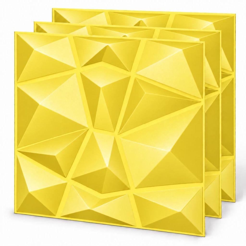 Paneles de pared 3D de plástico, decoración de pared, Imagen del producto 