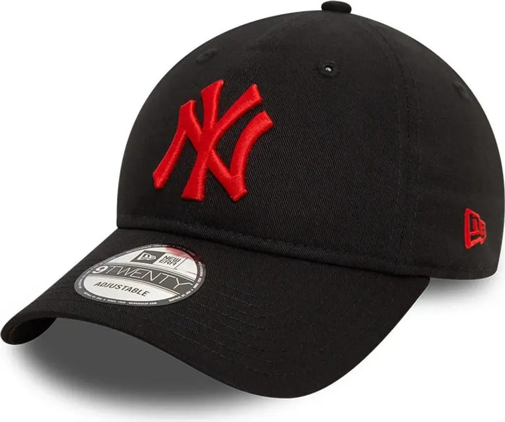 Casquette New Era 9Twenty New York Yankees Noir et Rouge MLB Ajustable