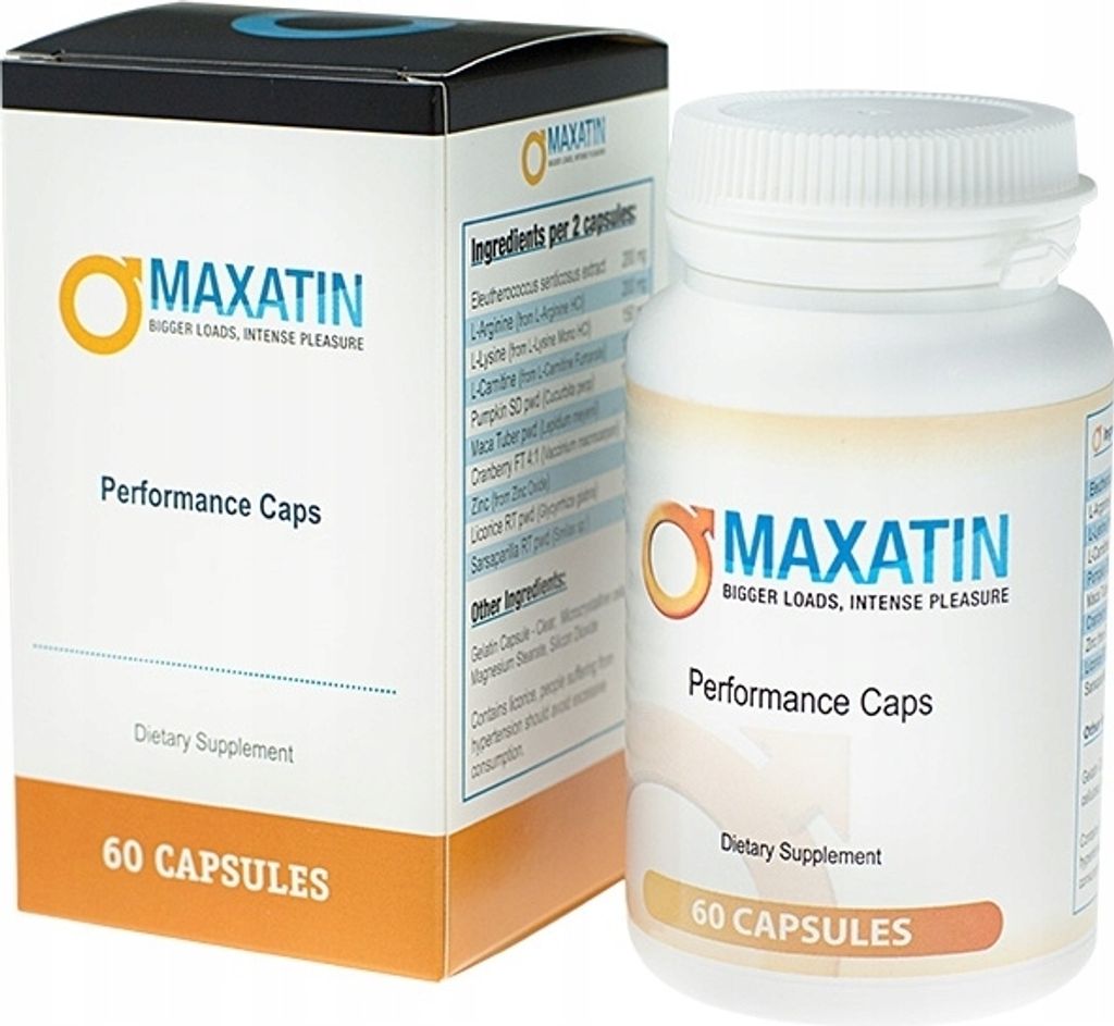 Maxatin - suplement diety 30 kapsułek Zdjęcie produktu 