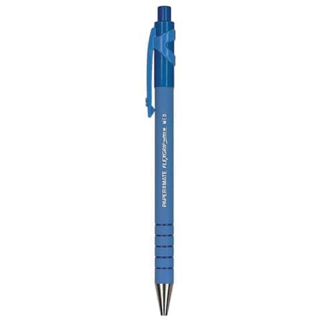 PAPER MATE Stylo à bille Flexgrip Ultra RT M bleu 12 pièces Image du produit 