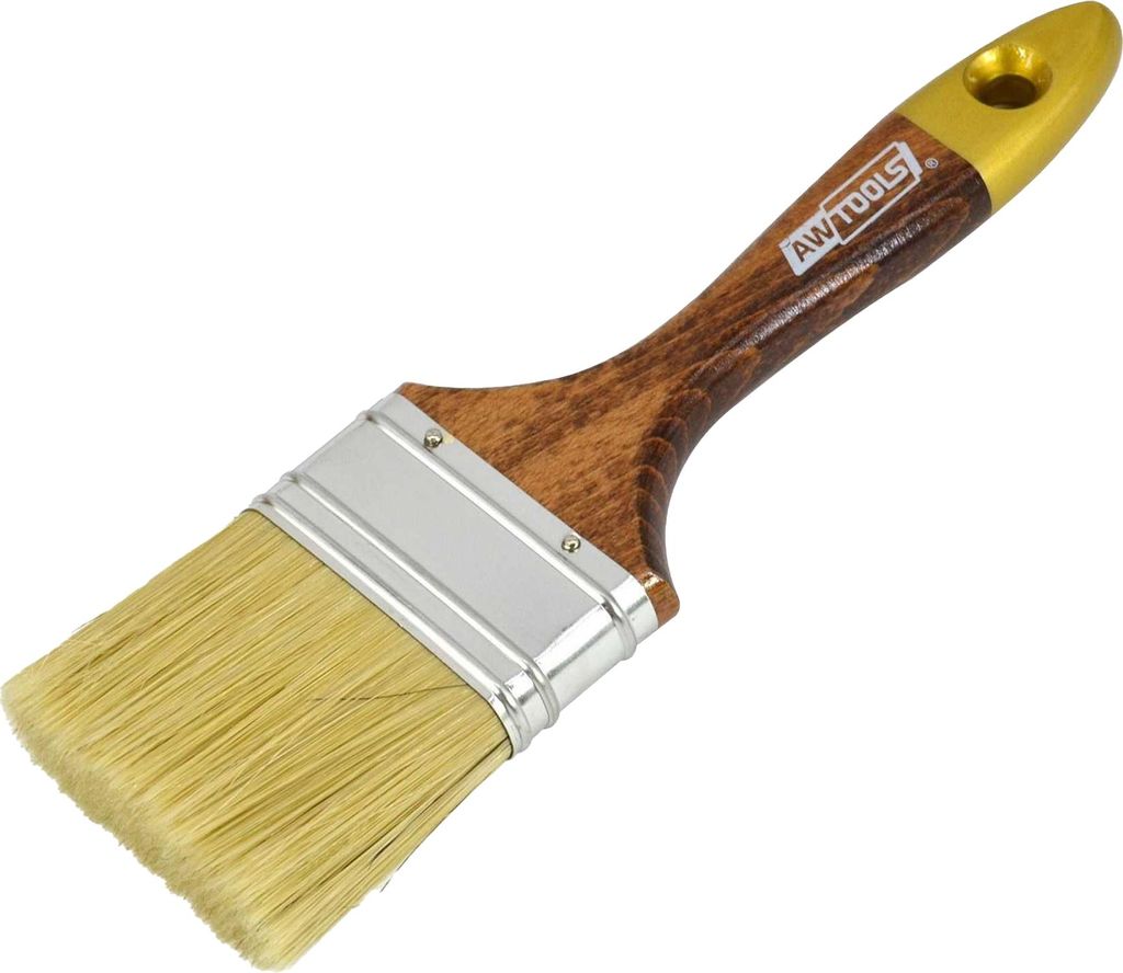 AW Tools - "Pro" Pinsel AW612 (50 mm) (Braun/Gelb)