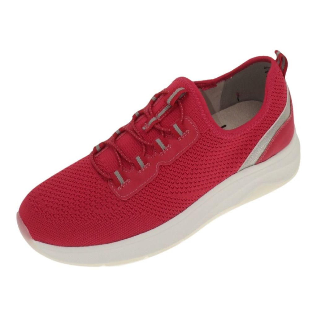 Jana Fuxia Damen Sneaker in Rot, Größe 38