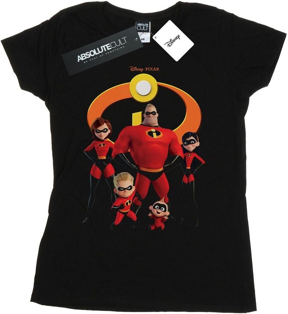 Disney - "Incredibles 2" T-Shirt für Damen BI35951 (M) (Schwarz)