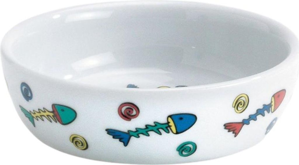 Beeztees - Gamelle pour chat - Porcelaine - 13,5x13,5x4 cm Image du produit 
