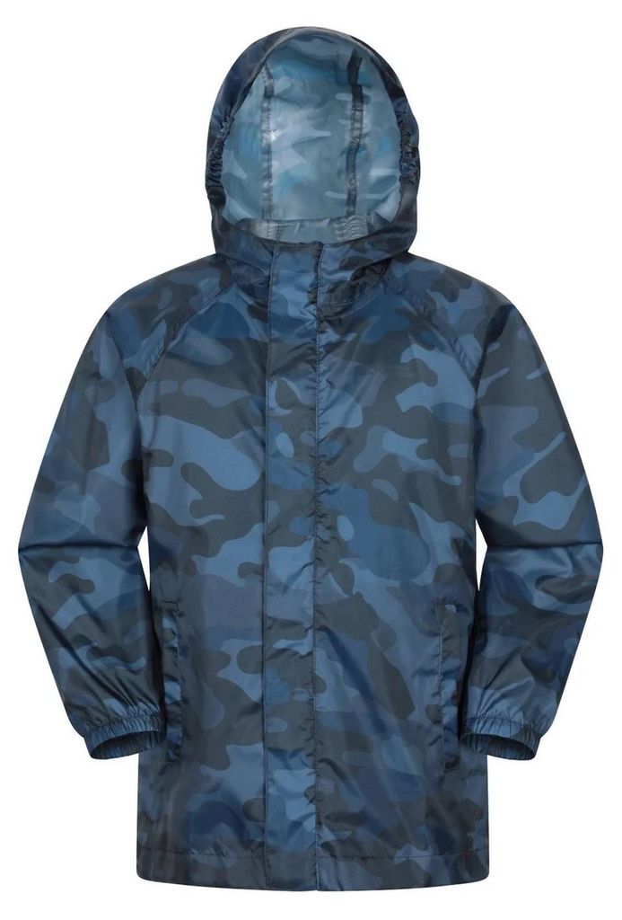 Mountain Warehouse - "Pakka" Jacke, wasserfest für Kinder MW5196 (140) (Dunkelblau)