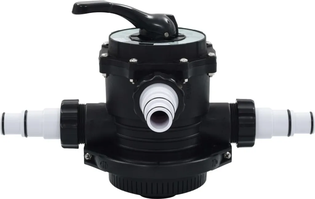 Vanne de contrôle 6 voies pour filtre de piscine en ABS filetage 1,5"